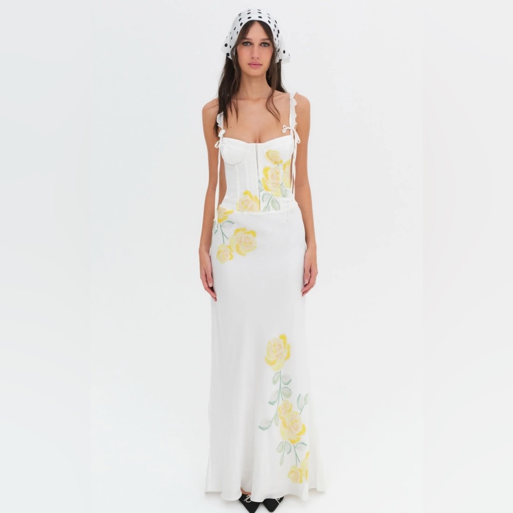 For Love & Lemons Millie Maxi Dress